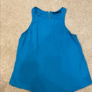 Apt. 9 Aqua Zipper-back Tank Top